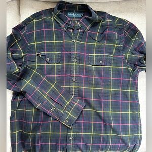 Ralph Lauren Multicolor Plaid Shirt XL